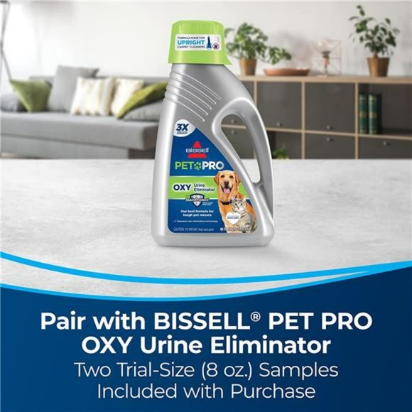 BISSELL SpotClean Pet Pro Portable Carpet Cleaner, 2458, Grapevine Purple, Black - Picture 6 of 7